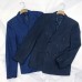 Double-Breasted Mens Striped Suit